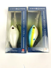 2- H2O XPRESS CRD+ Deep Diving Crankbait - Sexy Citrus Shad - Pearl Red Eye