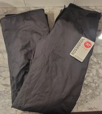Adult black NWT sz large snow ski pants 32 x 32 Rossignol brand
