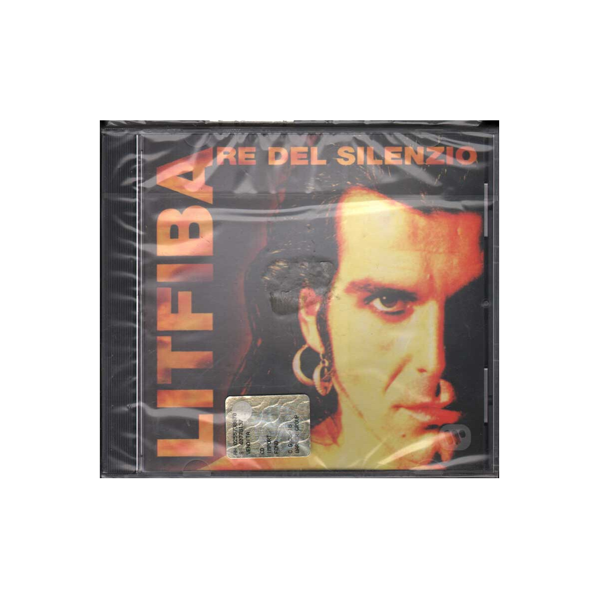 Litfiba CD King of Silence / CGD ‎4509 95236-2 Sealed