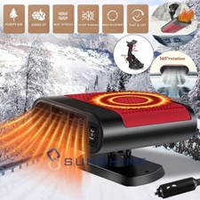 Portable Car Heater  Windshield Defroster Car Plug Plug-In for Car Truck RV 12V