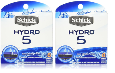 #ad Schick Hydro 5 Blade Razor Refills Hydrating Gel 16 Cartridges $27.99