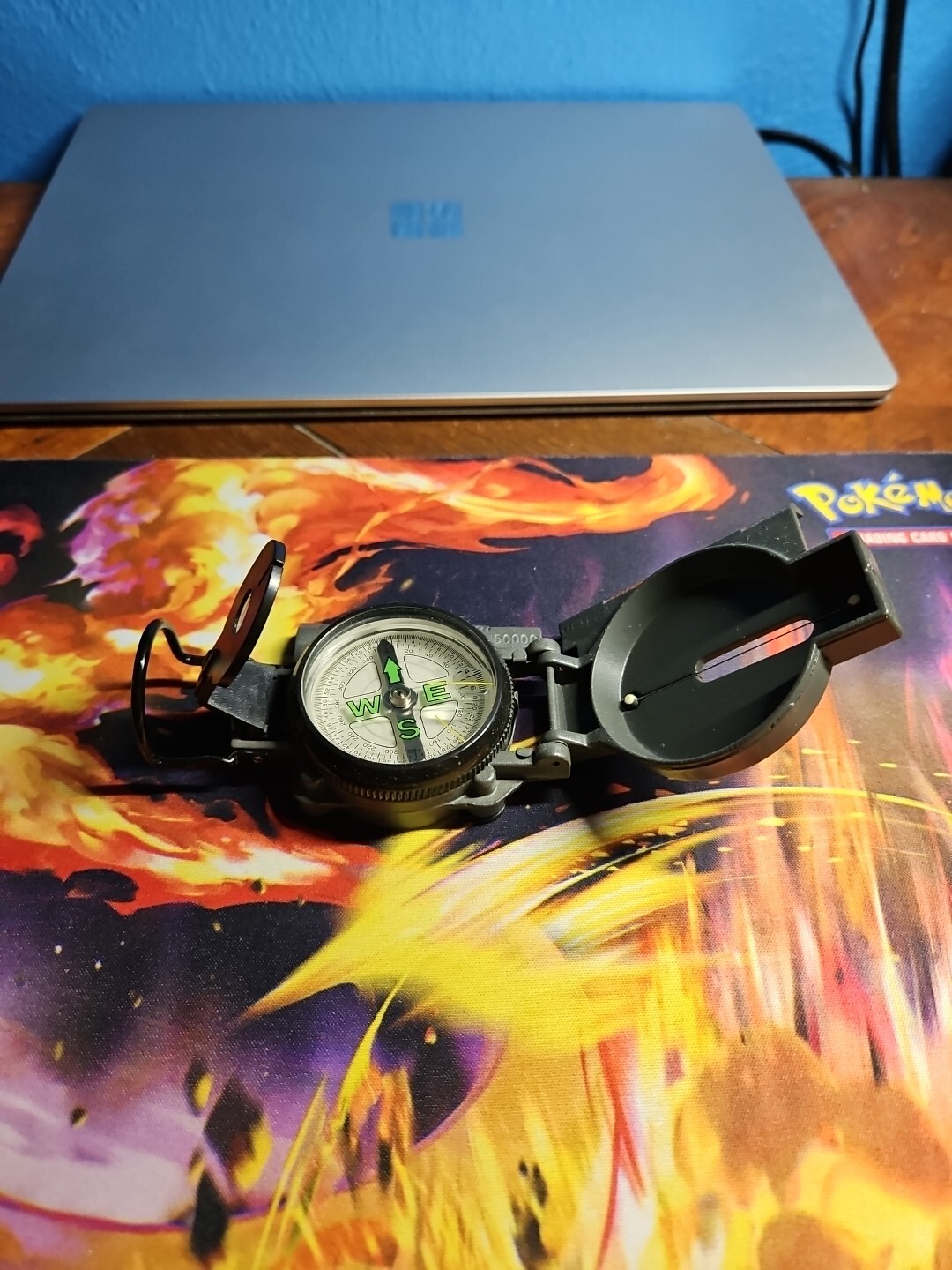 Portable Multifunction Folding Lens Compass American Military Outdoor Sports