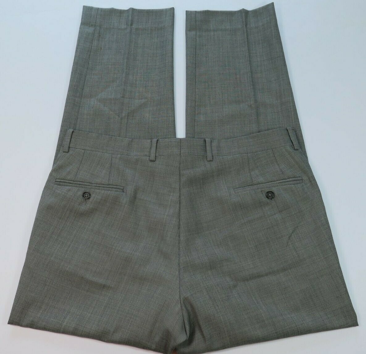 Jack Victor Studio Pure Wool Solid Gray Two Piece… - image 10