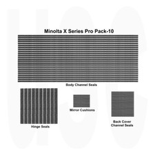 Minolta X XG Series Light Seals  Pro Pack-10  Premium Seals for 10 SLR Cameras
