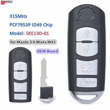 OEM Smart Remote Key Fob for 2014-2019 Mazda 6 Mazda3 Sedan MX-5 WAZSKE13D01