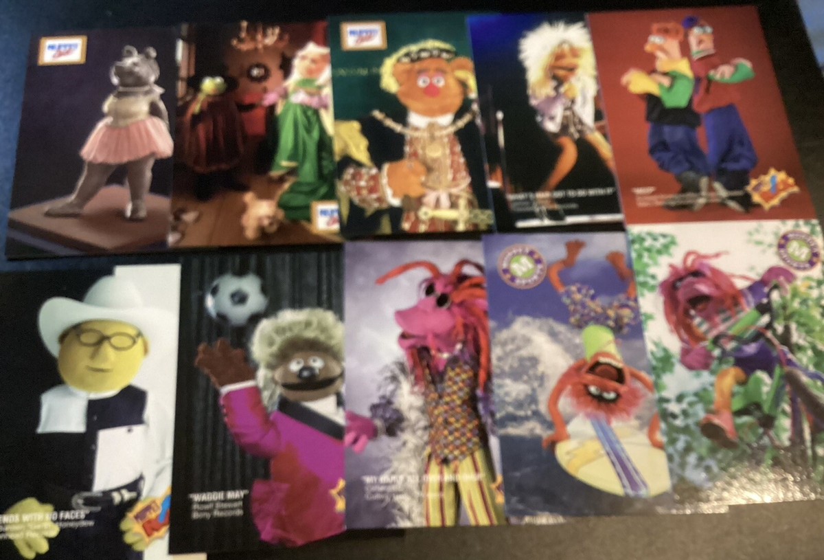 レア　未開封　Muppet Trading Cards 1993 1993 Jim Henson's the Muppets (25) trading card Lot Cardz