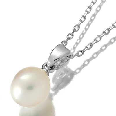 Auth MIKIMOTO Necklace Genuine Akoya Pearl 14K Solid
