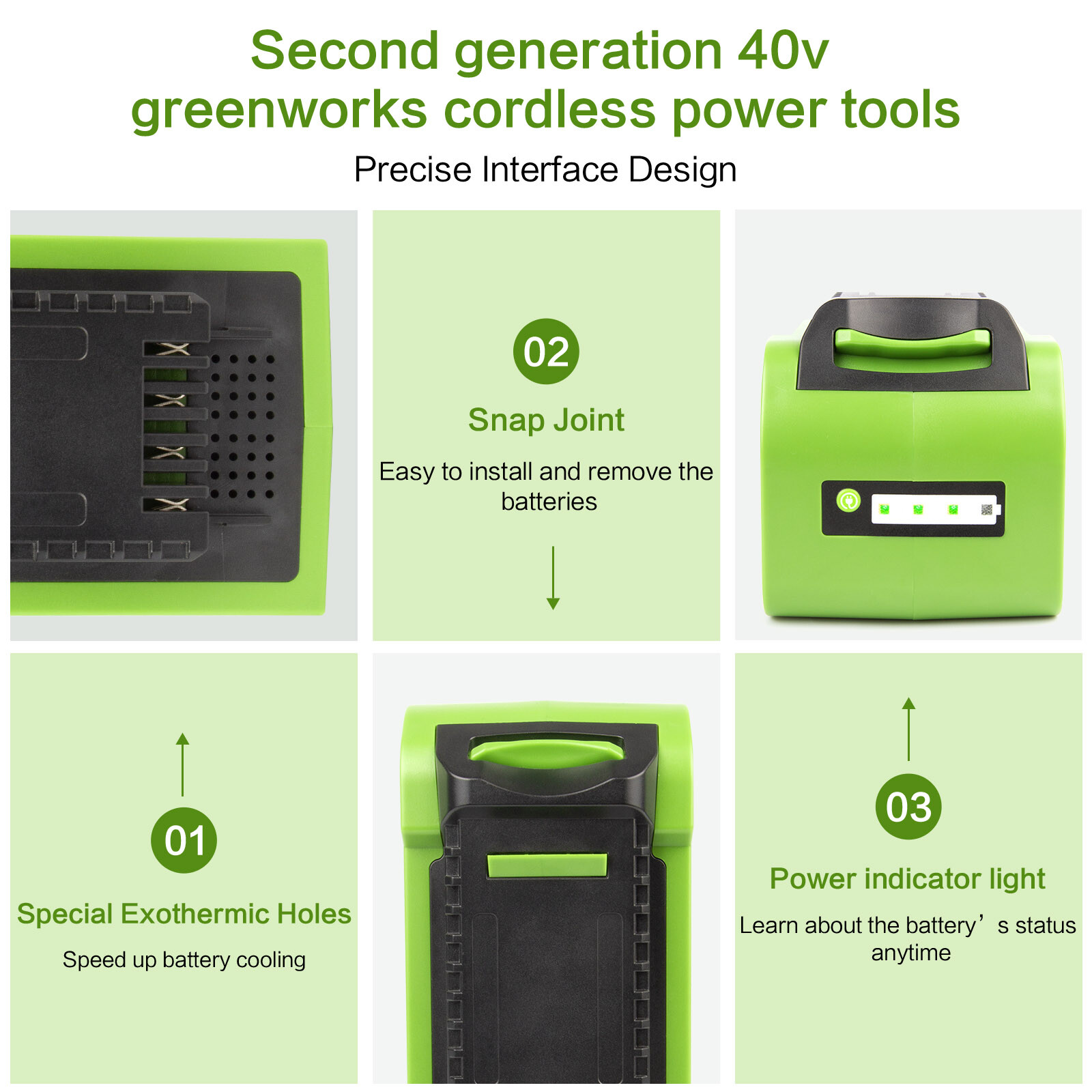 Greenworks аккумулятор 40v 8ah
