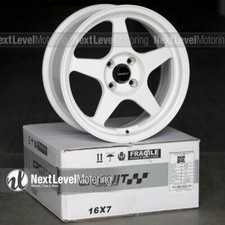 4 Circuit Cp22 16x7 4x100 35 White Wheels Spoon Fits Mazda Miata Mx5 Na Nb Nd 4 Circuit Cp22 16x7 4x100 35 White Wheels Spoon Fits Mazda Miata Mx5 Na Nb Nd