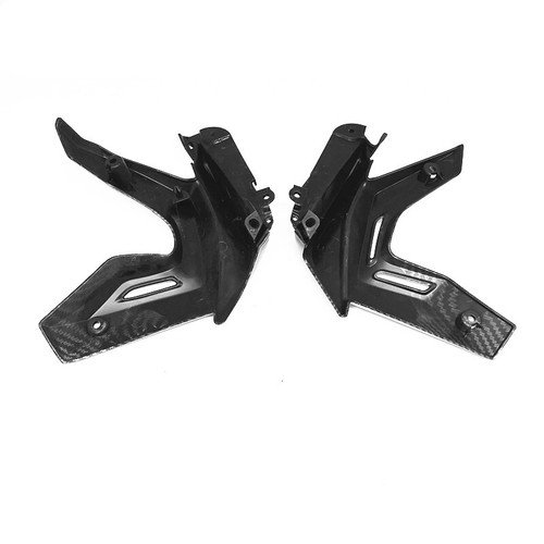 4 Pcs Front Side Frame Fairing Cowl Carbon Fiber For KAWASAKI Z 650 2020-2023 - Picture 19 of 23