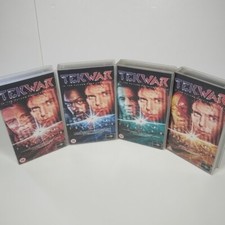 Tekwar Volumes 1-4 Rare VHS - William Shatner - Sci fi TV Movies