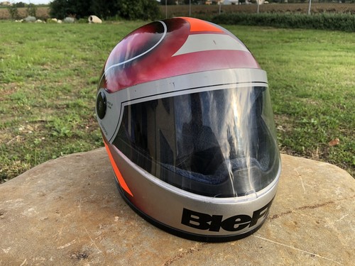 Bieffe Casco Vintage D’epoca 1982 Stile Graziano Rossi - Foto 2 di 13
