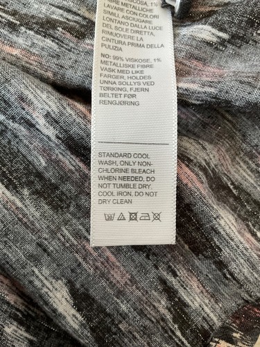 Fat Face British Designed Wrap Dress Size 16 Grey Multi VGC - Picture 10 of 11