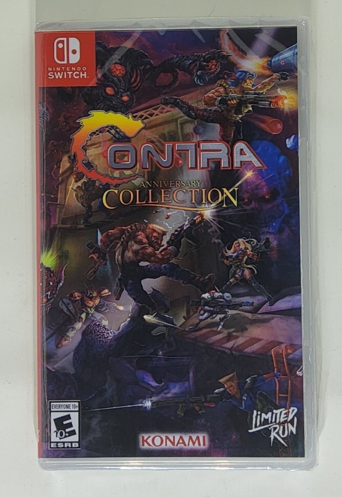 CONTRA ANNIVERSARY COLLECTION Limited Run - Nintendo Switch (Brand