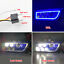 thumbnail 2  - 2X Blue Angel Eyes ATV LED Headlights For Polaris RZR 900 General 1000 XP Turbo