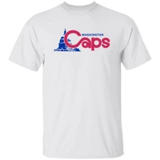 Washington Caps T-shirt Classic ABA Basketball