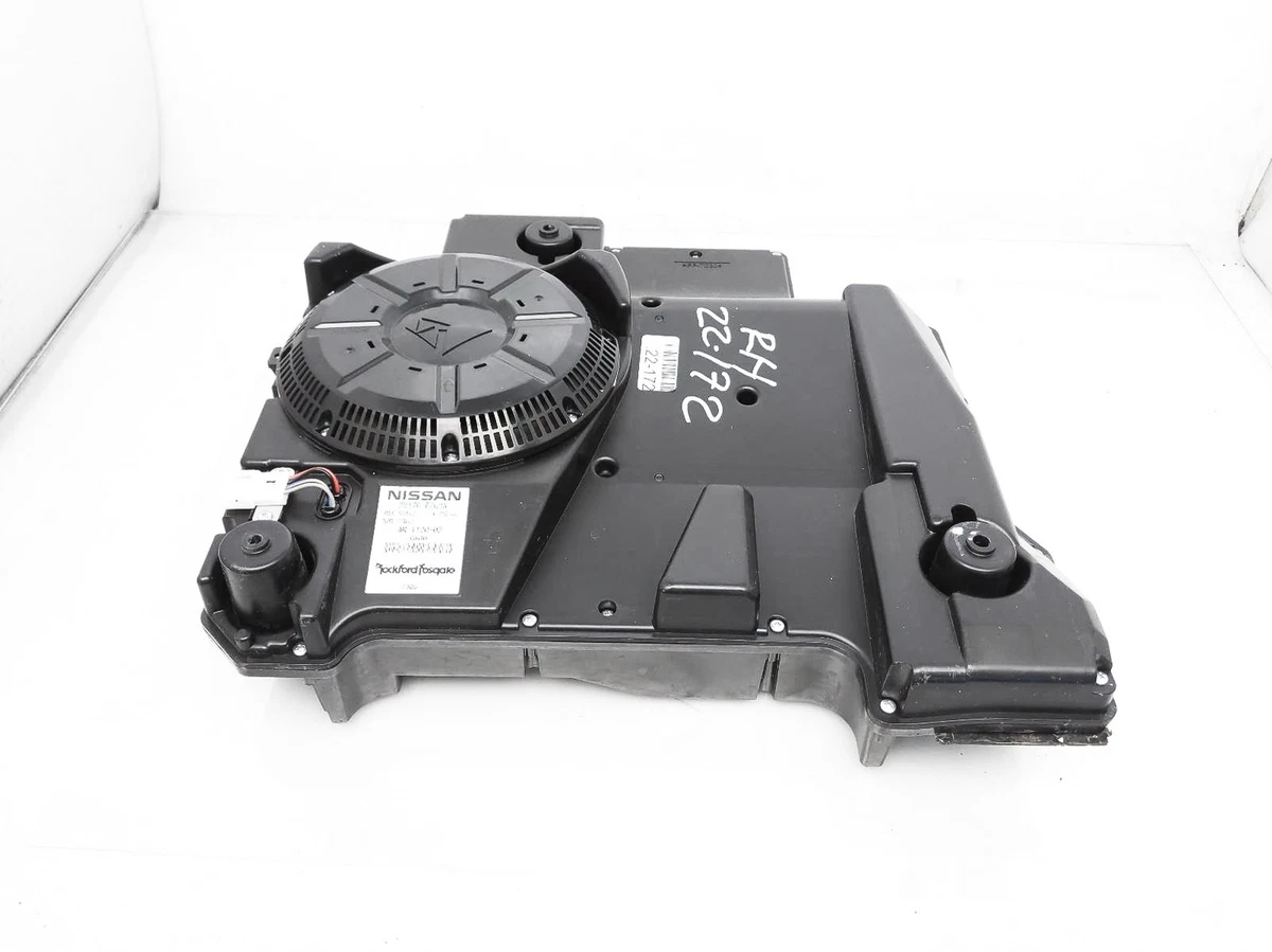 2018 nissan cheap titan subwoofer box
