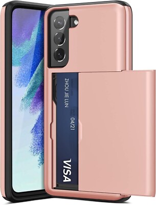 Handyhülle für Samsung Galaxy S21 FE, Wallet mit Kartenfach, Schutzhülle