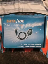 AGPtek SATA/PATA/IDE Drive to USB 2.0 Adapter Converter Cable for Hard Drive