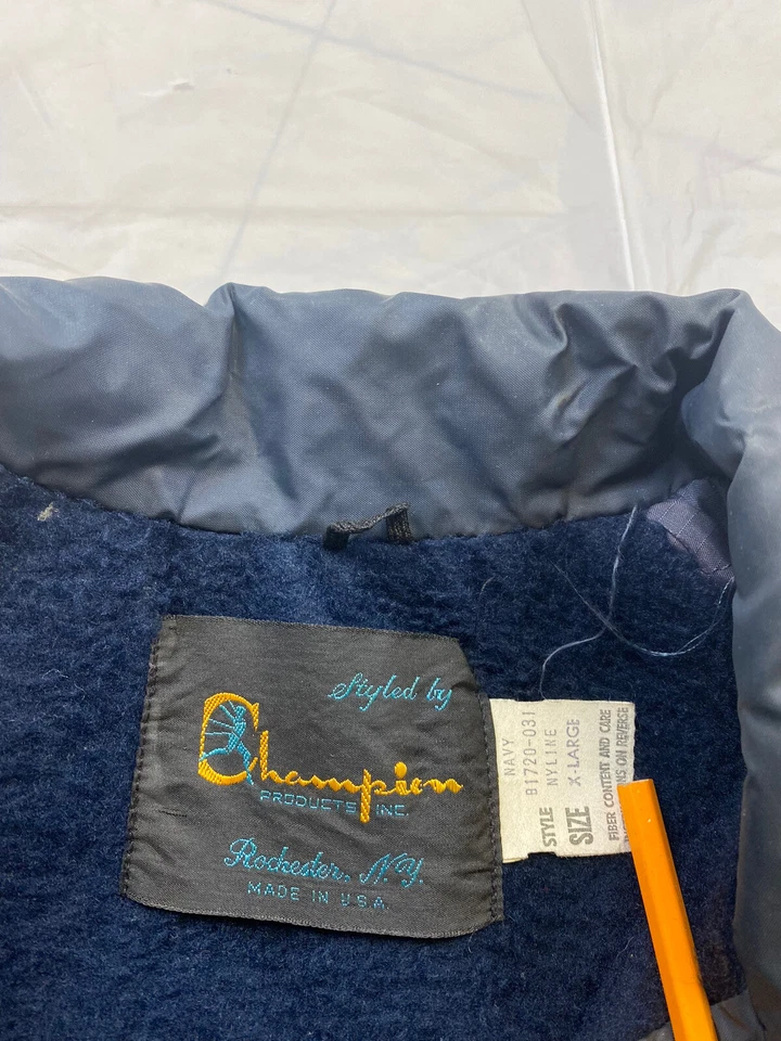 Винтажный 60-х Moose Lodge чемпион с подкладкой тренер куртка работает человек мужской XL - Изображение 3 из 4