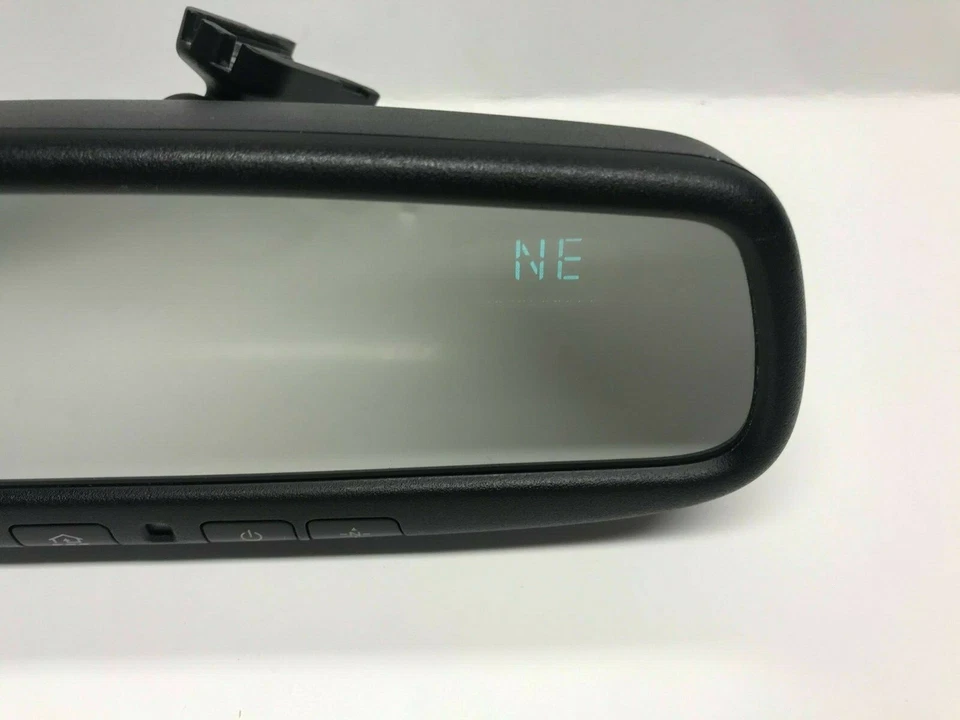 GENTEX 453  AUTO DIMMING MIRROR WITH BLUE HIDDEN COMPASS / HOMELINK - Image 3 of 4