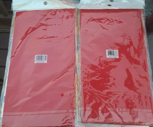 11 Assorted Paper & Plastic Tablecovers {Red, White, Springtime, Floral & Fruit} - Picture 6 of 7