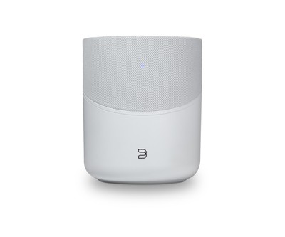 Bluesound Pulse M kabelloser Multi-Room Musik Streaming Lautsprecher weiß