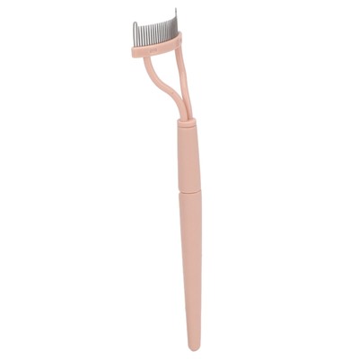 Half Arc Stainless Steel Eyelash Separator Portable Folding Eyelash Comb Wit DON