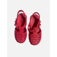 Cat  Jack Jelly Sandals Kids Size 9 Pink Fisherman Caged Summer Beach Shoes