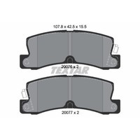 Textar BremsbeläGe Bremsbelegsatz Hinten FüR Toyota Corolla Compact