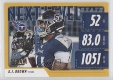 2020 Score Next Level Stats Gold AJ Brown #NLS-AB 9bp