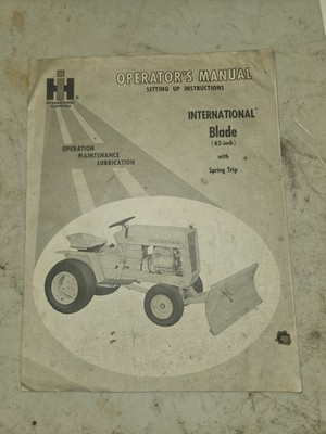 Cub Cadet Snow Blade Owners Manual