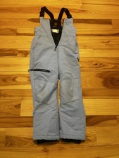 Swiss Tech Winter Snow/ski/board Pants Bib Overalls light blue children  s M 7-8