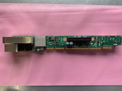 Supermicro AOC-URN2-i4GXS 1U Ultra Riser Intel X710 + i350 PCI-E 2x NVMe