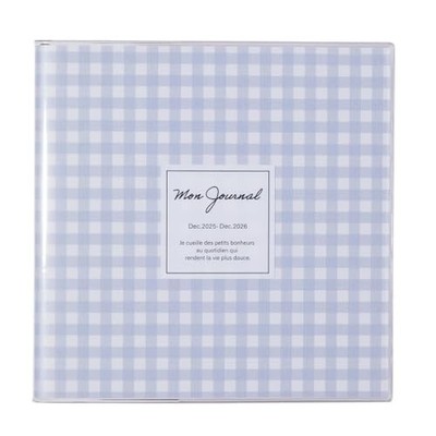 Planner 2026 Schedule Book December 2025 Start Weekly Block Square 148 Gingham