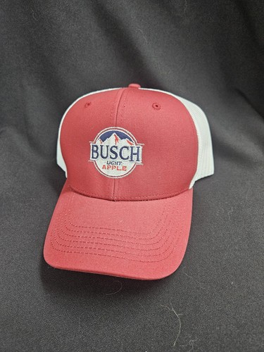 NWT BUSCH LIGHT APPLE ANHEUSER BUSCH BUDWIESER BEER HAT CAP