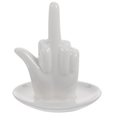 Ceramic Jewelry Tray Hand Modeling Decorative Trinket Dish for Rings Earrings...