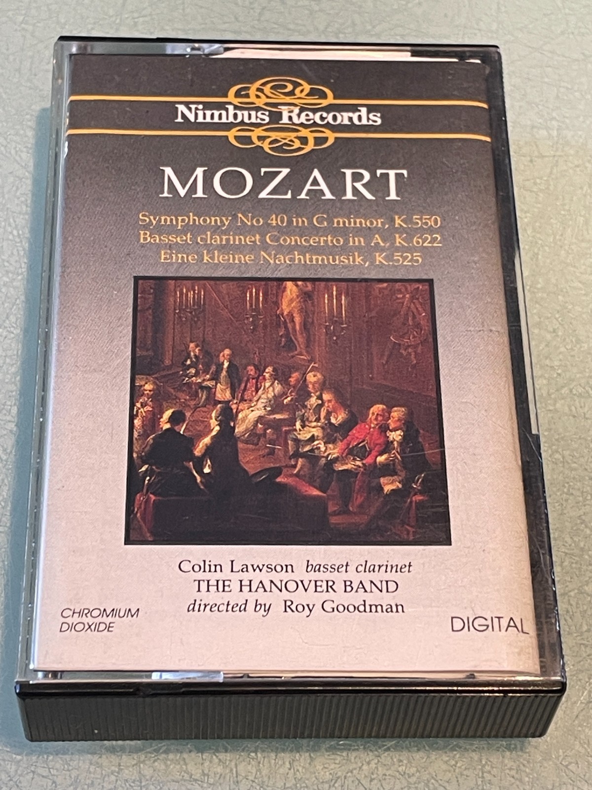 Mozart - Symphony No. 40 - Eine Kleine Nachtmusik - Cassette Tape Album 1990