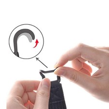 Elastic Strap Mobile Phone Smartphones Holder Nylon Universal Black 13 cm