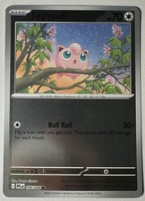 Pokémon TCG Jigglypuff Holo Card 076/094 2023 English Basic