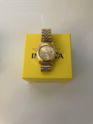 Invicta Pro Diver Men's Champagne Automatic Watch,Seiko NH35A , New In Box 30096