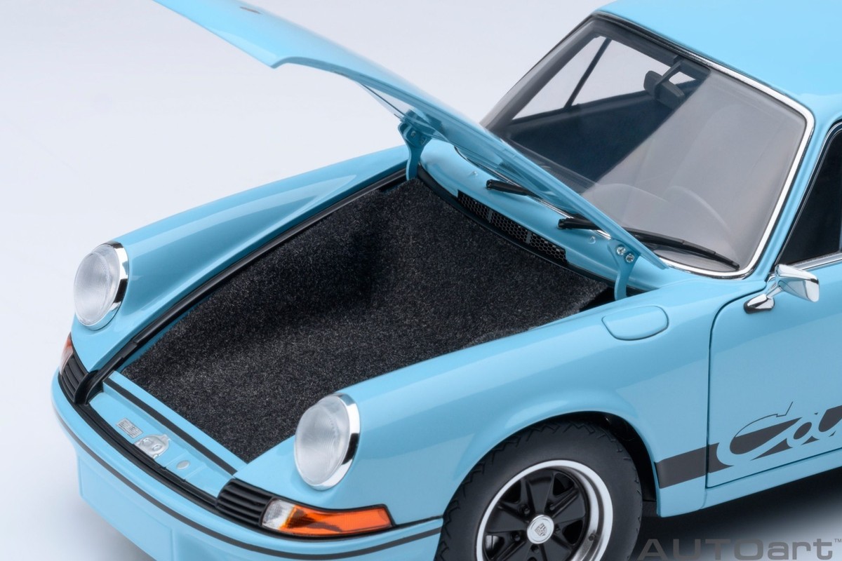 1/18 AUTOart PORSCHE 911 CARRERA 2.7 RS GULF BLUE w/BLACK STRIPES