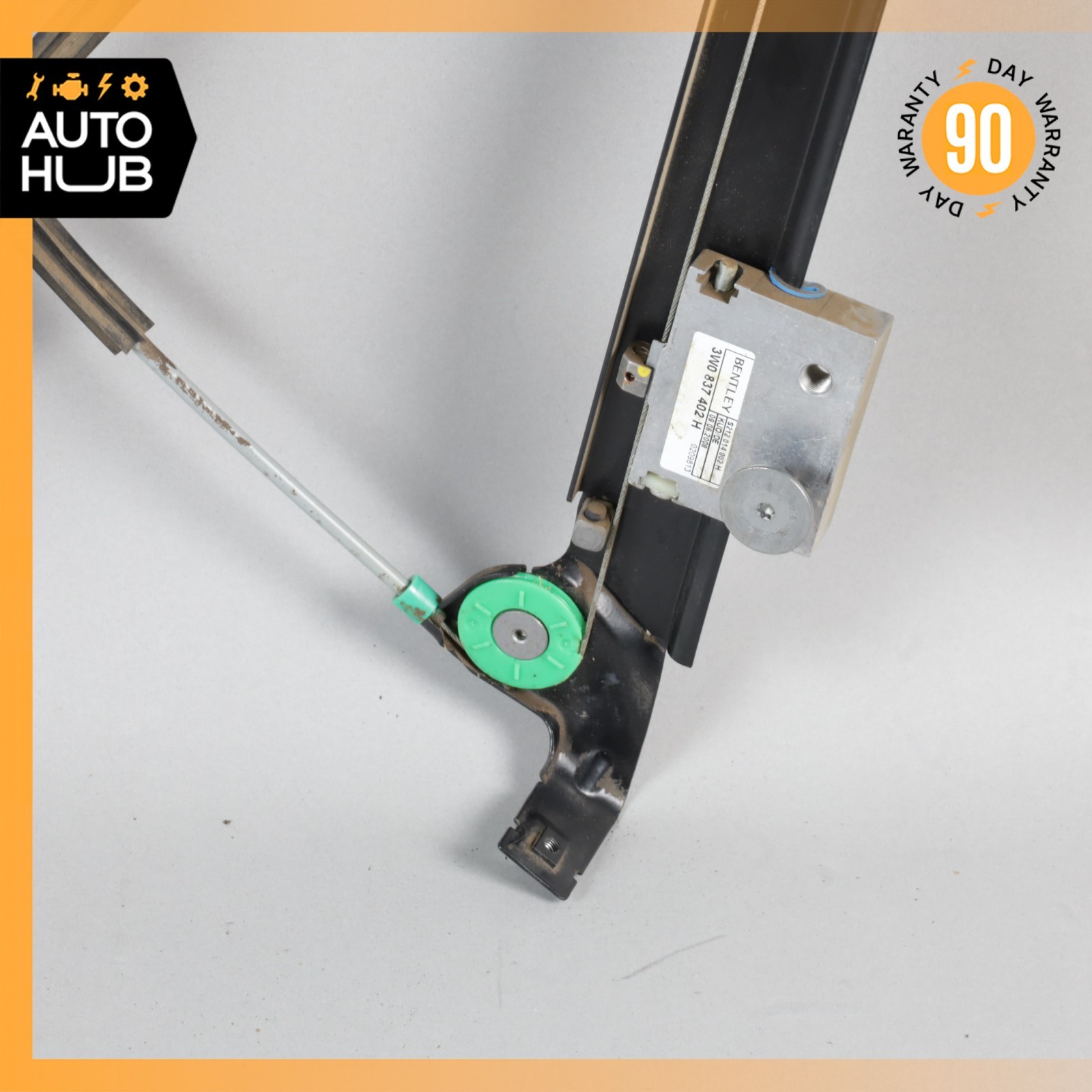 07-17 Bentley Continental GT Coupe Front Right Side Door Window Regulator OEM