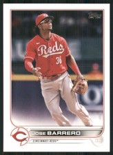 2022 Topps #485 Jose Barrero Cincinnati Reds 37303