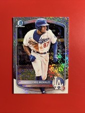 2025 Bowman Chrome - Sparkle Refractor EMIL MORALES #BCP-127 LA Dodgers