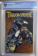 Tiggomverse #1 (2020) One-Shot White Pages Venom #2 Cover Homage comic cover