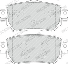 FERODO FDB4842 Kit de plaquettes de frein, frein à disque pour NISSAN,RENAULT
