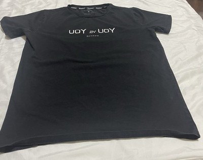 BOXRAW  You vs. You  Black Graphic T-Shirt   Men s Medium