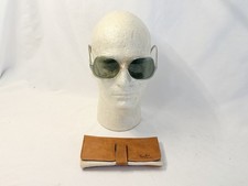 Old Vtg Oversized Women's RAY-BAN Bausch  Lomb Sunglasses Leather Soft Case