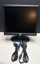 Dell E172FPb 17" LCD Computer Monitor + Stand + Cords